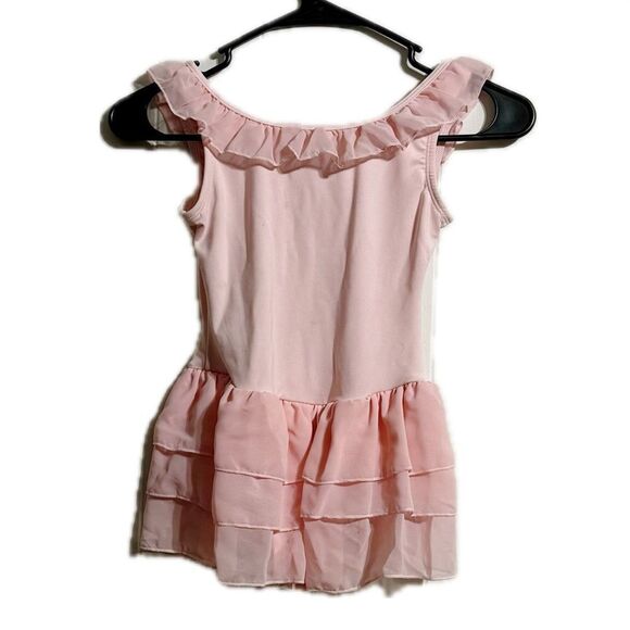 Body Wrappers | Swim | Body Wrappers Pink Ruffledone Piece Swimwear ...